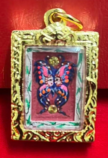 0624AC129-THAILAND-ACCS-蝴蝶牌(金)2.6 x 4.0mm（A129）