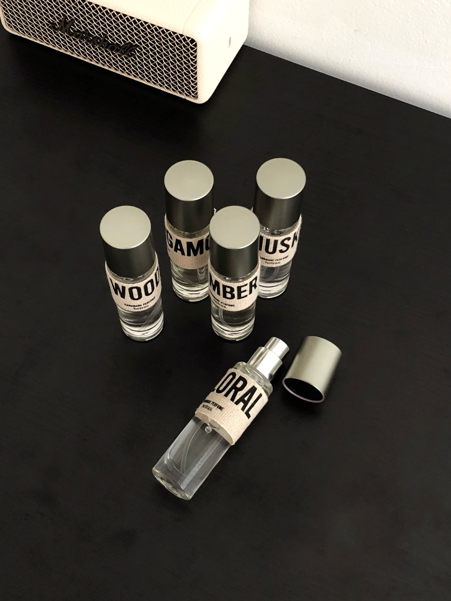 【 現貨 】Hetras 鐵盒手工香水 15mlx5 組合