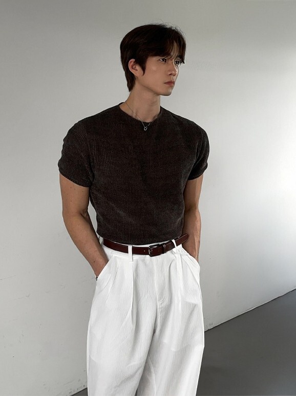 Buster Velour Muscle Fit Short Sleeve