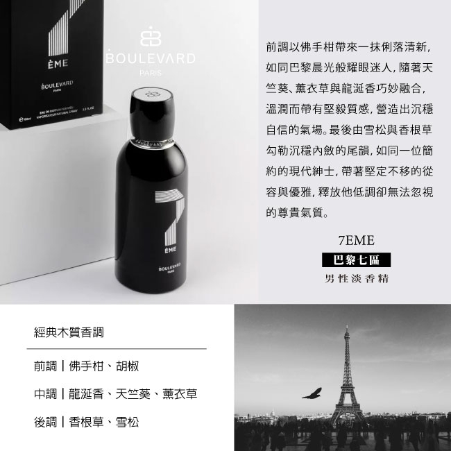 Boulevard 巴黎七區淡香精