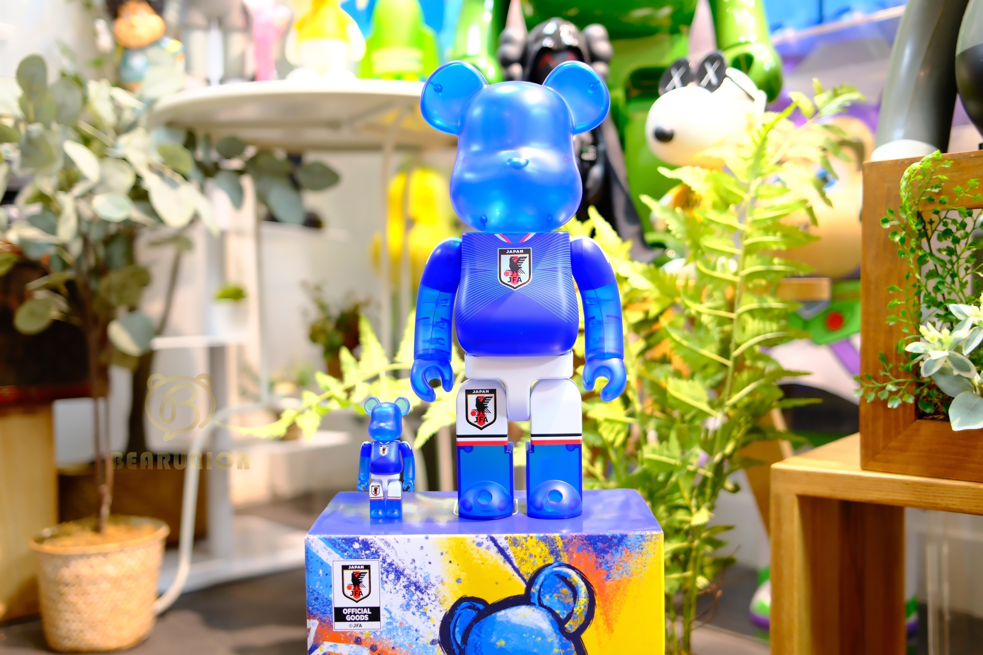 🥇現貨🥇Bearbrick 400% 100% サッカー日本代表