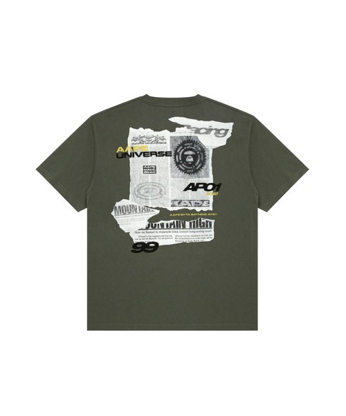 【AAPE 】AAPE THEME MAIN TEE