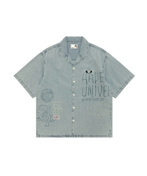 【AAPE 】AAPE MAIN SHORT SLEEVE SHIRT