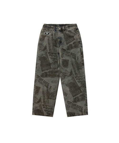 【AAPE 】AAPE MAIN DENIM PANTS