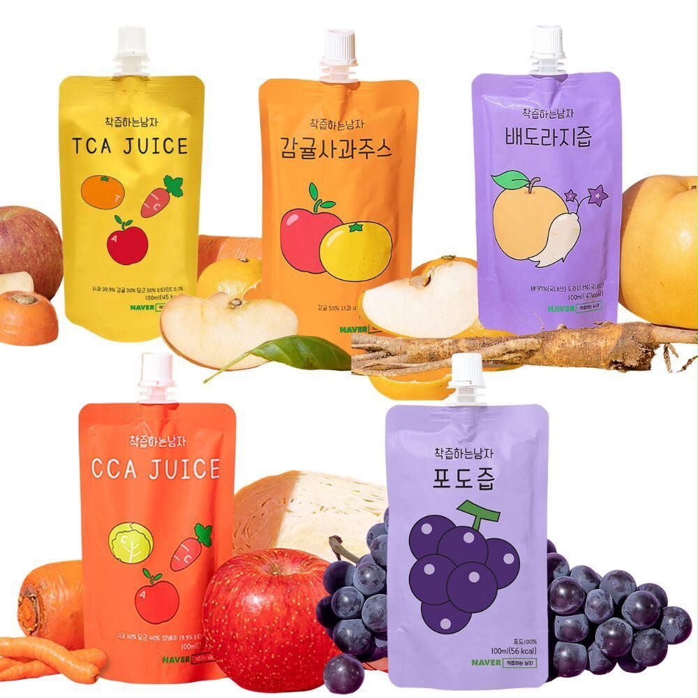 🇰🇷 Juicing Man 果汁超人系列 (1箱30包)