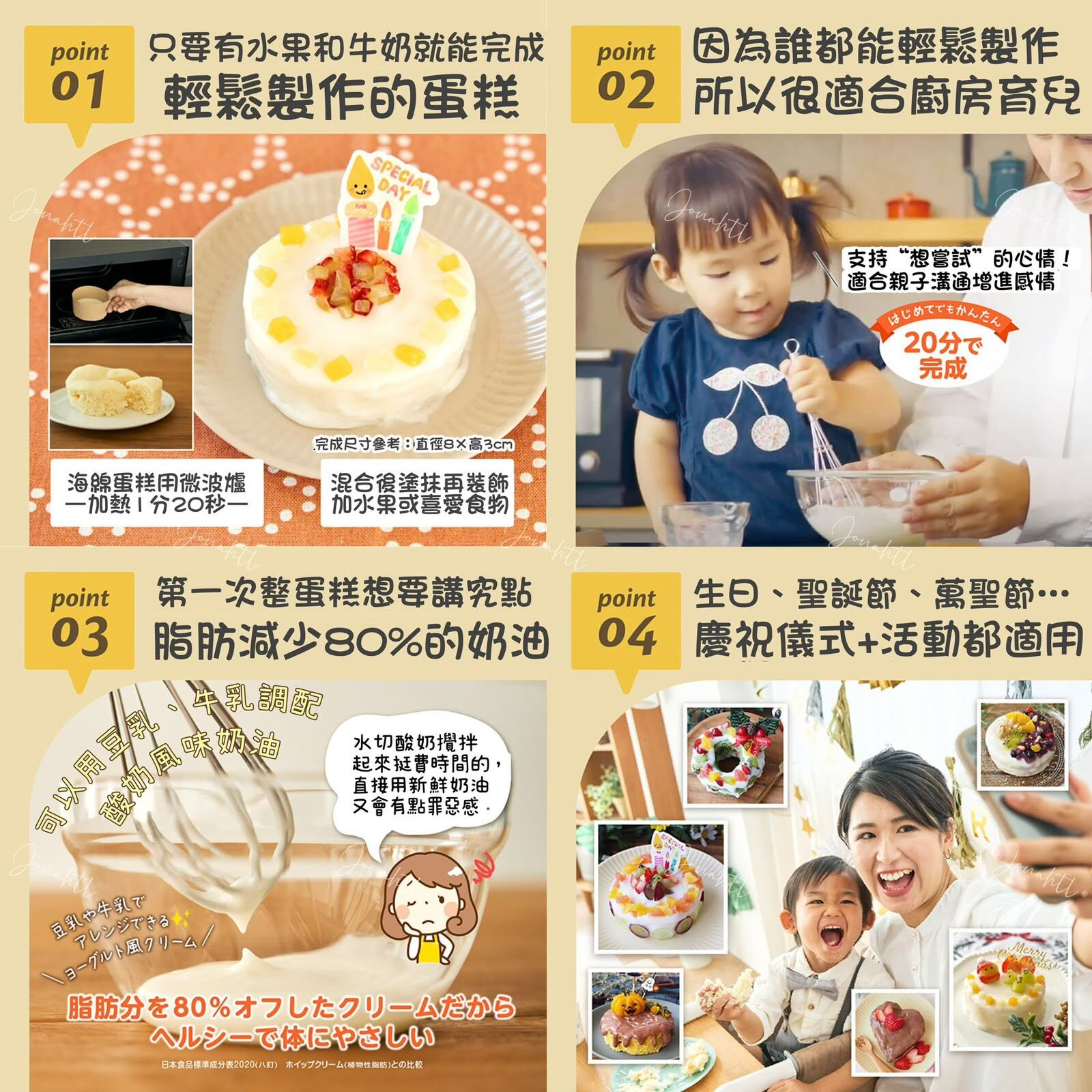 Edisonmama 幼兒微波爐DIY蛋糕組合