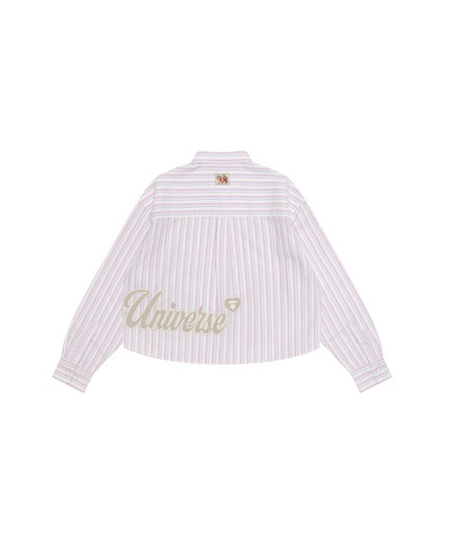 【AAPE 女生】AAPE MAIN LONG SLEEVE SHIRT