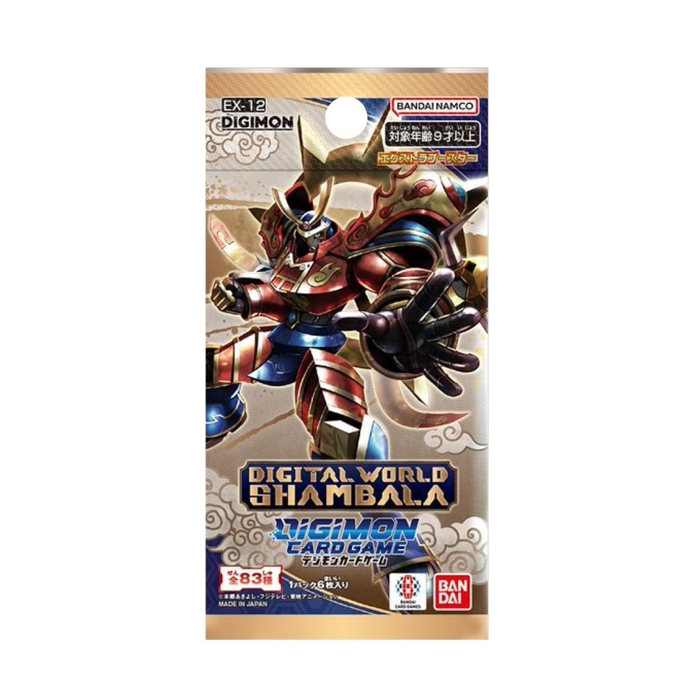 [原盒] DIGIMON CARD GAME EX-12 額外補充包 數碼世界香巴拉 DIGITAL WORLD SHAMBALA