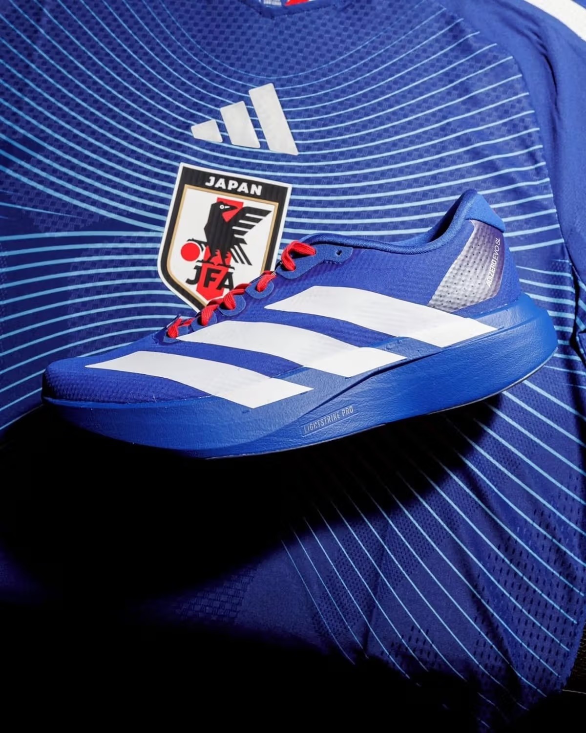 預訂|Adidas Adizero EVO SL World Cup Lucid Blue / Pure Ruby KK3680
