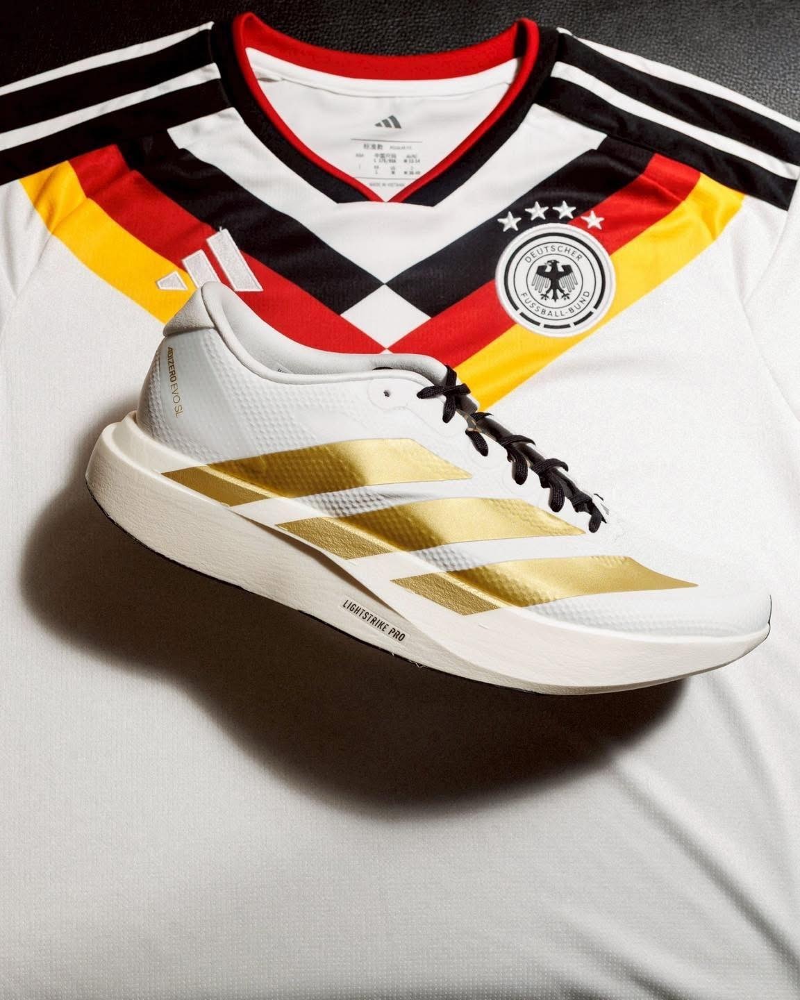 預訂| Adidas Adizero EVO SL World Cup Cloud White / Matte Gold JQ4441
