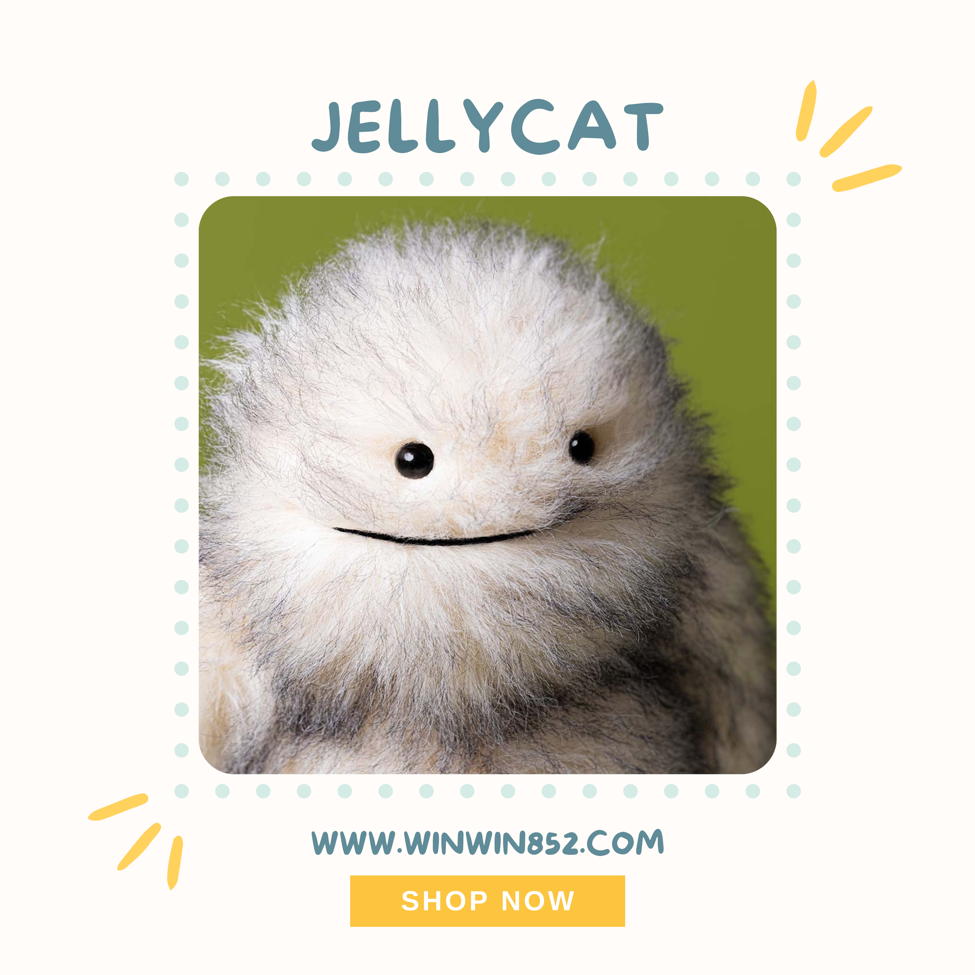 Jellycat Bretti Yeti