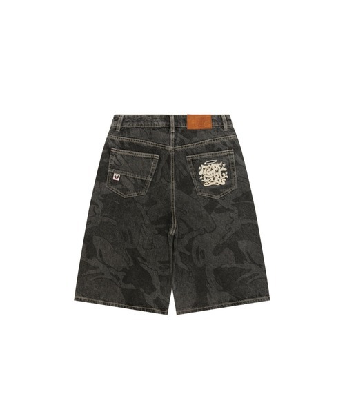 【AAPE 女生】AAPE DENIM SHORTS