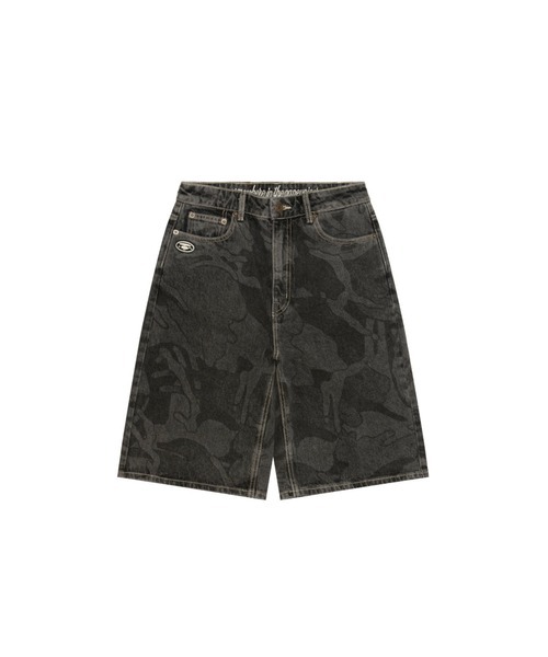 【AAPE 女生】AAPE DENIM SHORTS