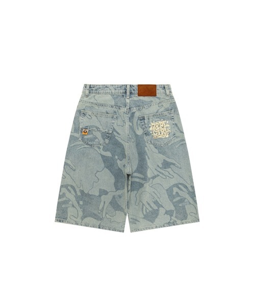 【AAPE 女生】AAPE DENIM SHORTS