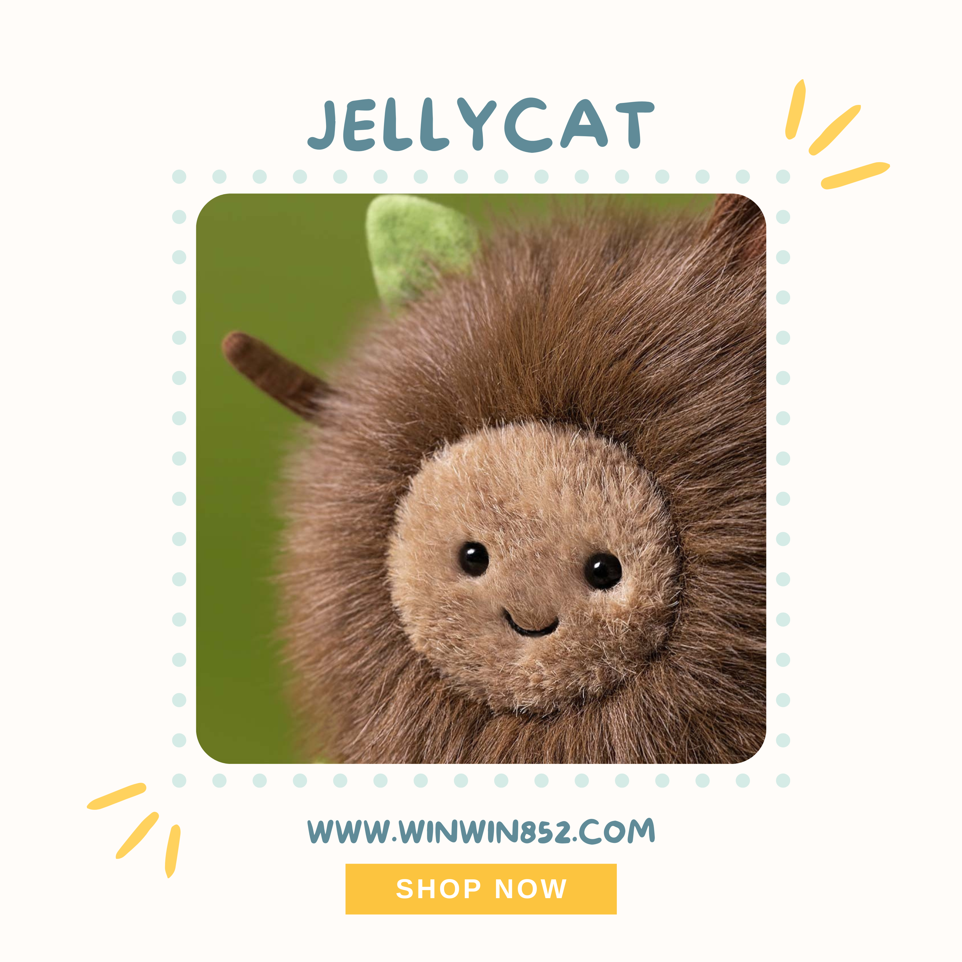 Jellycat Amuseables Mulshi Woodland Floor