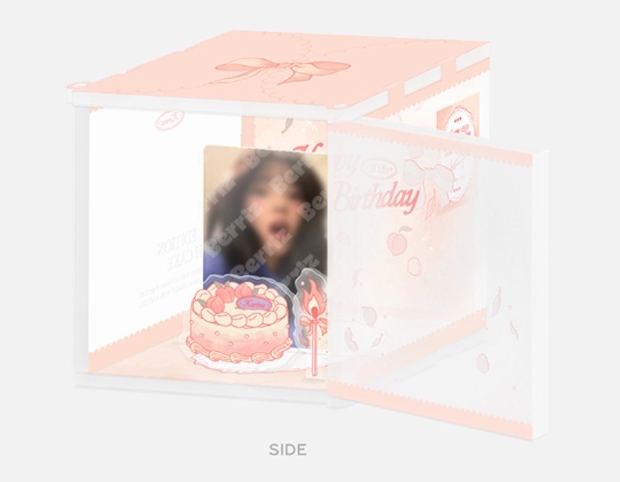 Karina 2026 Birthday Acrylic cake box