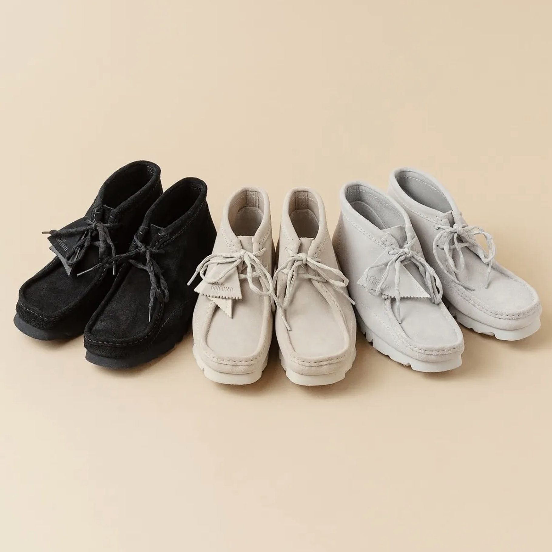 預訂 | Clarks Originals x POST ARCHIVE FACTION Wallabee Boot 奶白