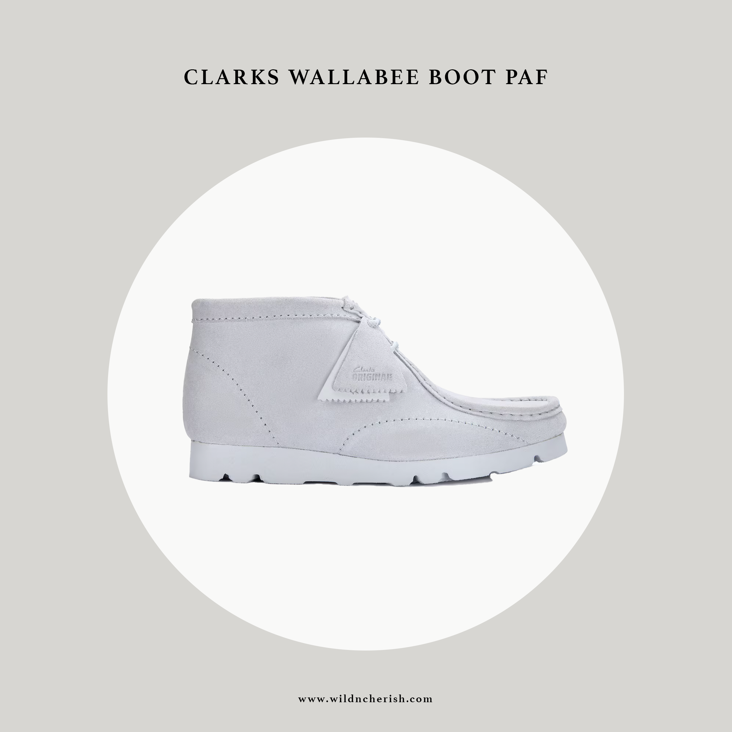 預訂 | Clarks Originals x POST ARCHIVE FACTION Wallabee Boot 冰藍