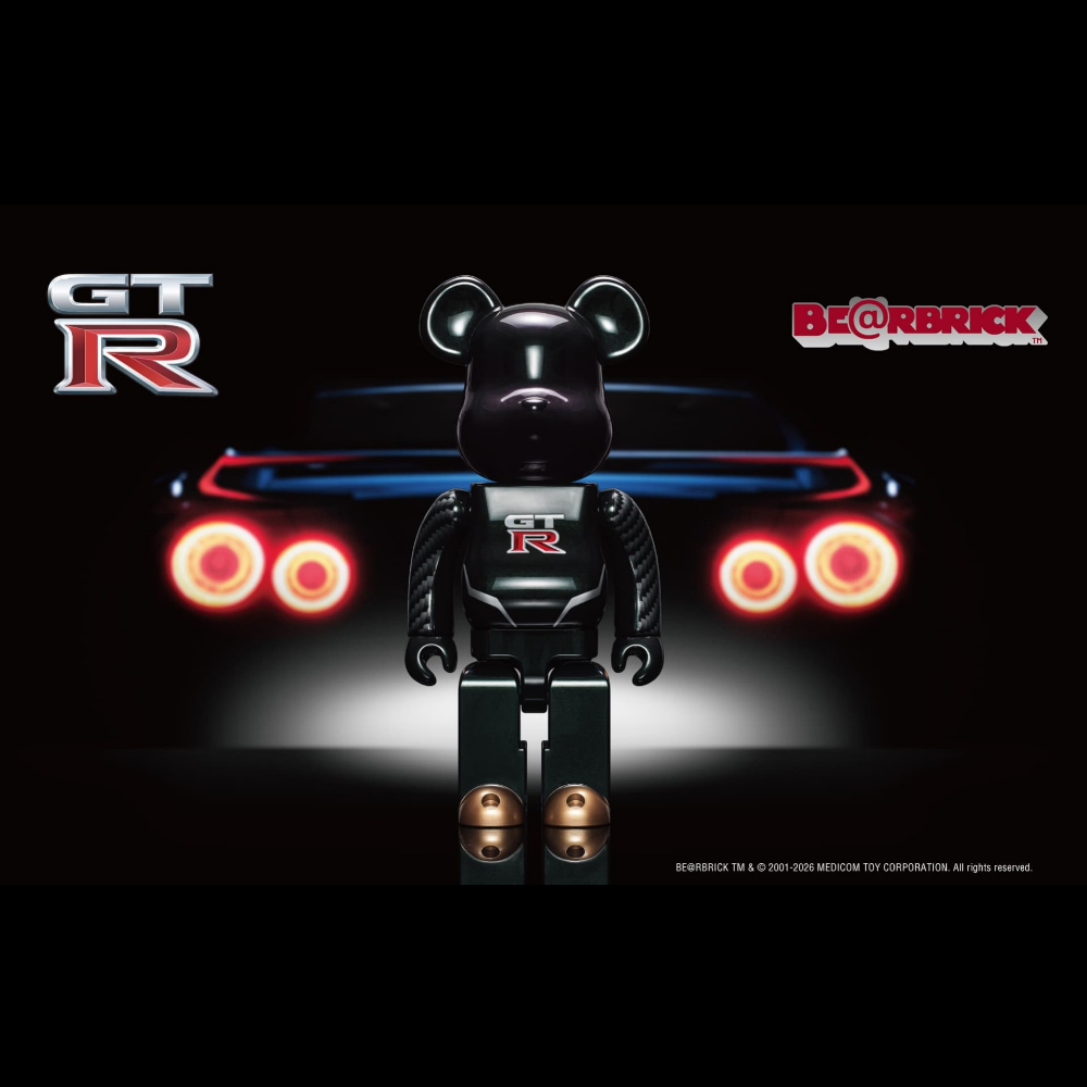 日産×BE＠RBRICK、新たなコラボレーション作品「NISSAN GT-R BE＠RBRICK 100％＆400％」 BE@RBRICK