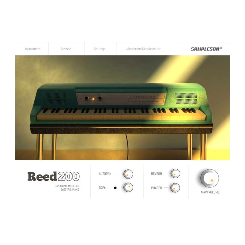 Sampleson Reed200 V2｜虛擬電鋼琴