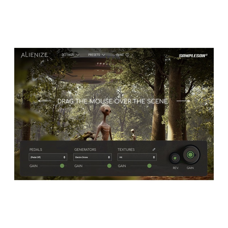 Sampleson ALIENIZE｜軟體合成器