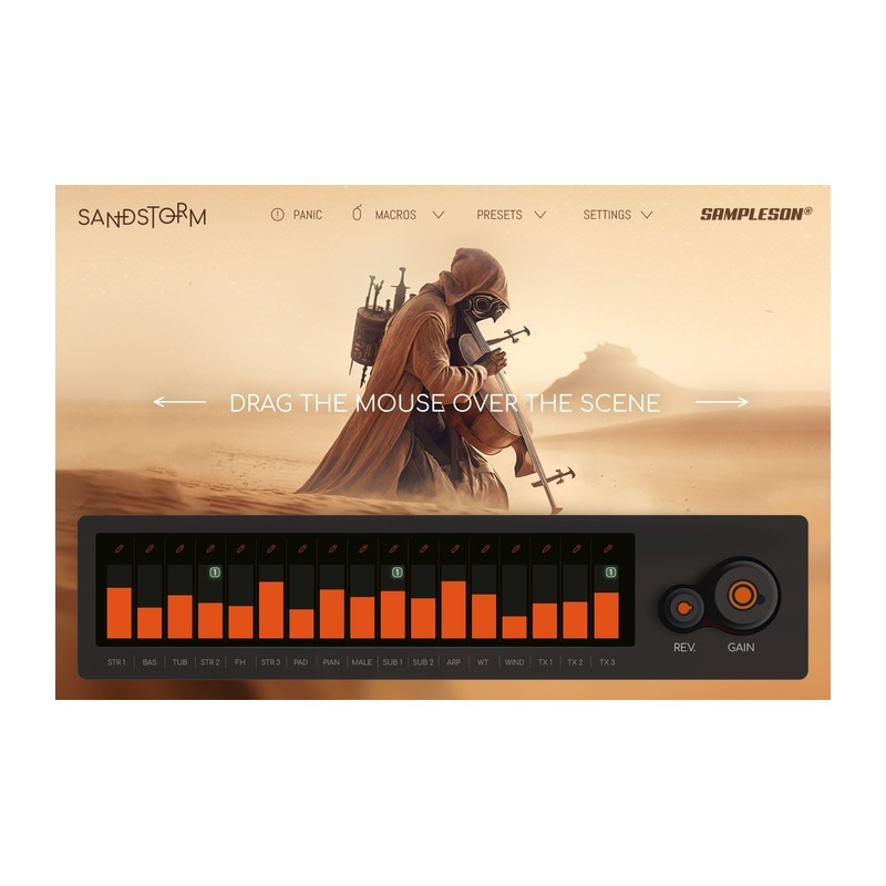 Sampleson Sandstorm｜粒子合成器