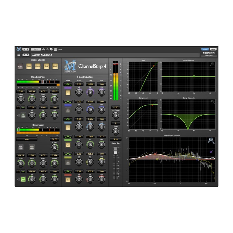 Metric Halo ChannelStrip v4｜通道條