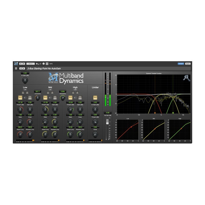 Metric Halo MultibandDynamics v4｜多頻段壓縮器