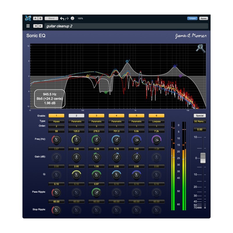 Metric Halo Sonic EQ v4｜數位等化器