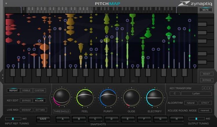 ZYNAPTIQ PITCHMAP｜音高映射效果器