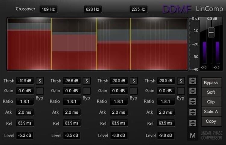 DDMF LinComp｜線性相位多段壓縮器