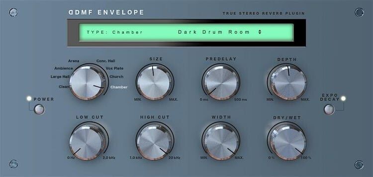 DDMF Envelope｜立體聲殘響效果器