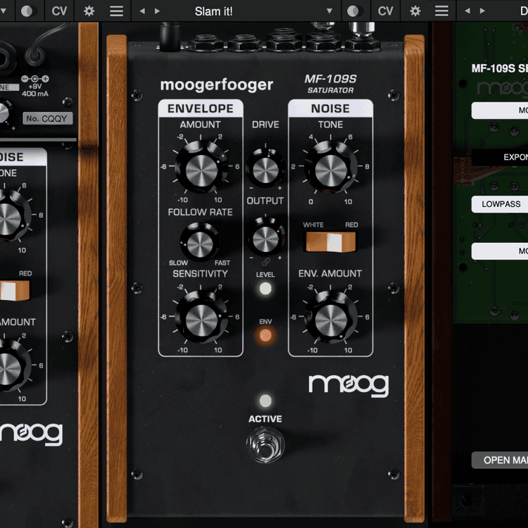 MOOG MoogerFooger MF-109s Saturator｜飽和效果器