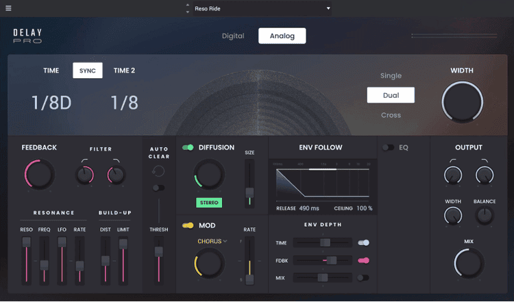 AIR DELAY PRO｜延遲效果器