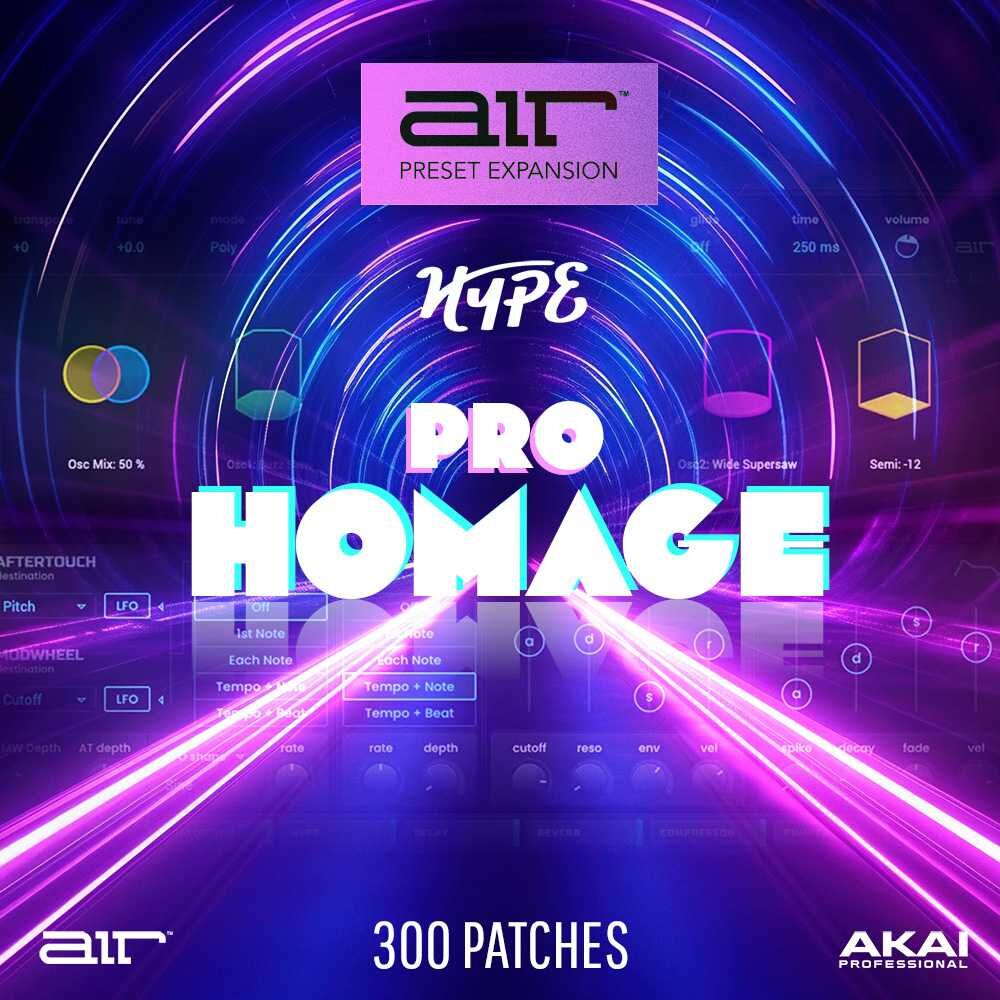 AIR HOMAGE - HYPE EXPANSION｜合成器擴充音色