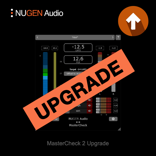 NUGEN MasterCheck > MasterCheck 2 UPG｜母帶響度優化插件
