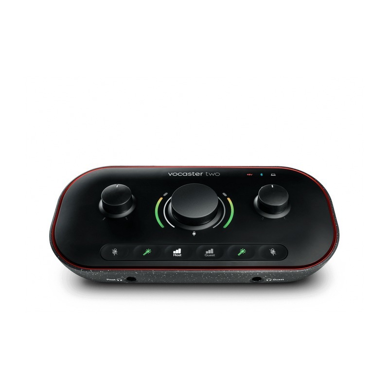 Focusrite Vocaster Two｜雙人播客錄音介面