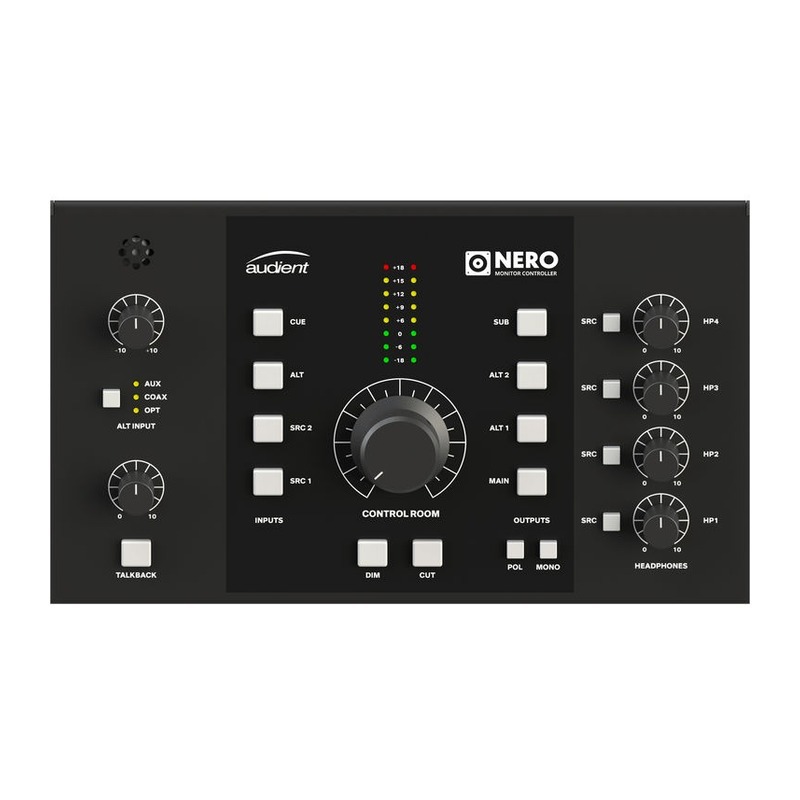 Audient NERO 監聽控制器｜桌面監聽控制器