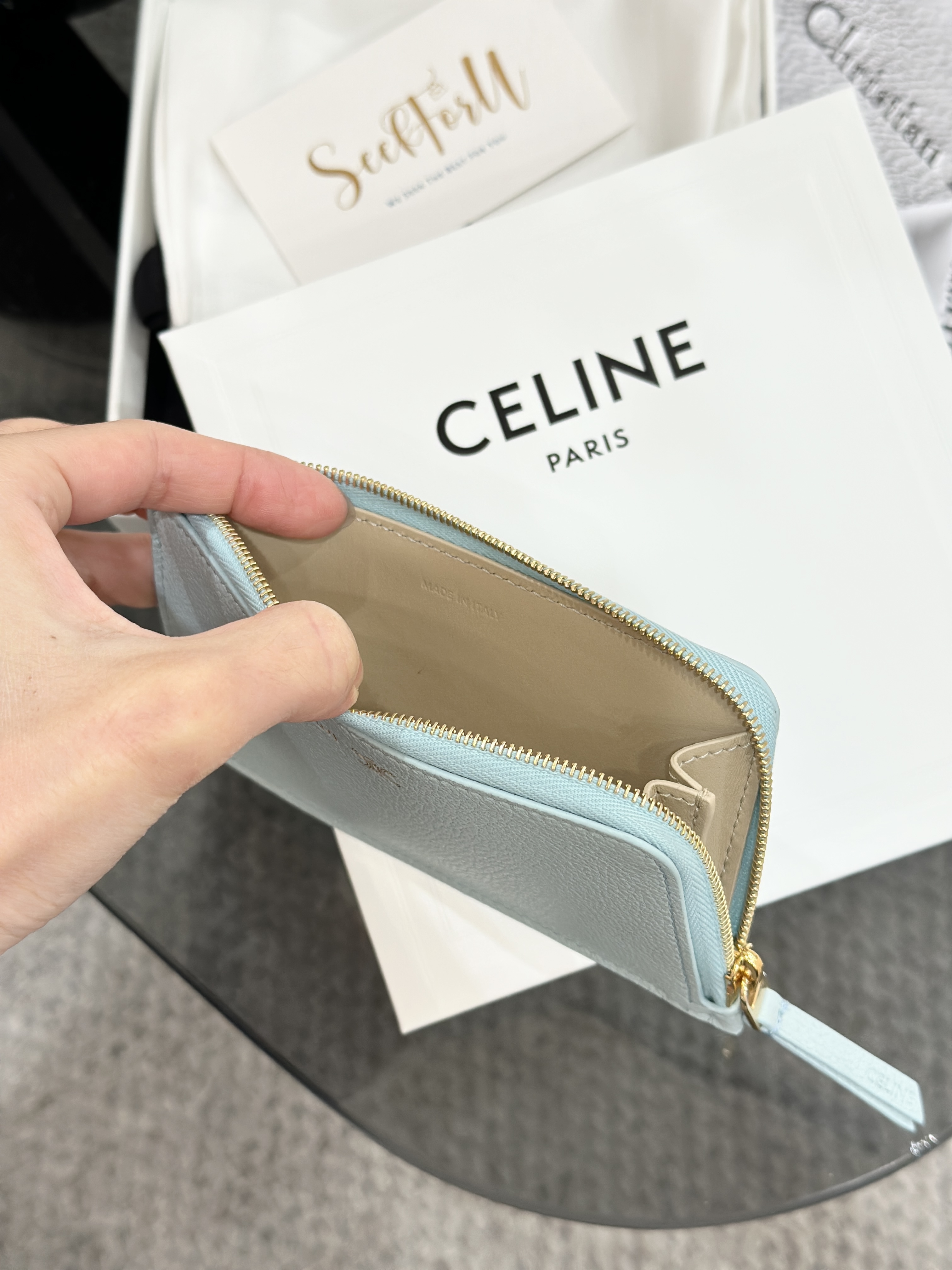 CELINE Long Zipped Cardholder