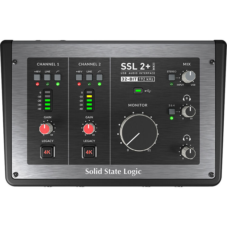 Solid State Logic SSL 2+ MKII｜錄音介面