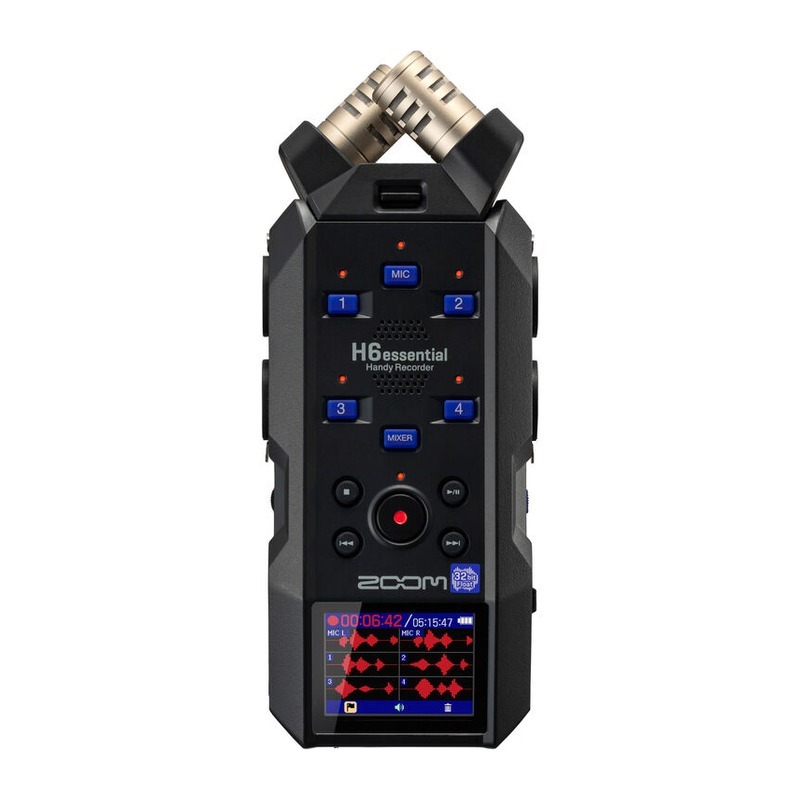 ZOOM H6essential｜32位元浮點錄音機