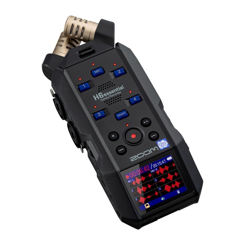 ZOOM H6essential｜32位元浮點錄音機