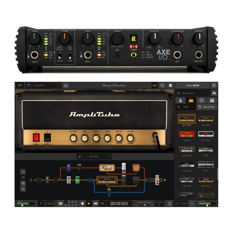 IK Multimedia AXE I/O AmpliTube 5 MAX