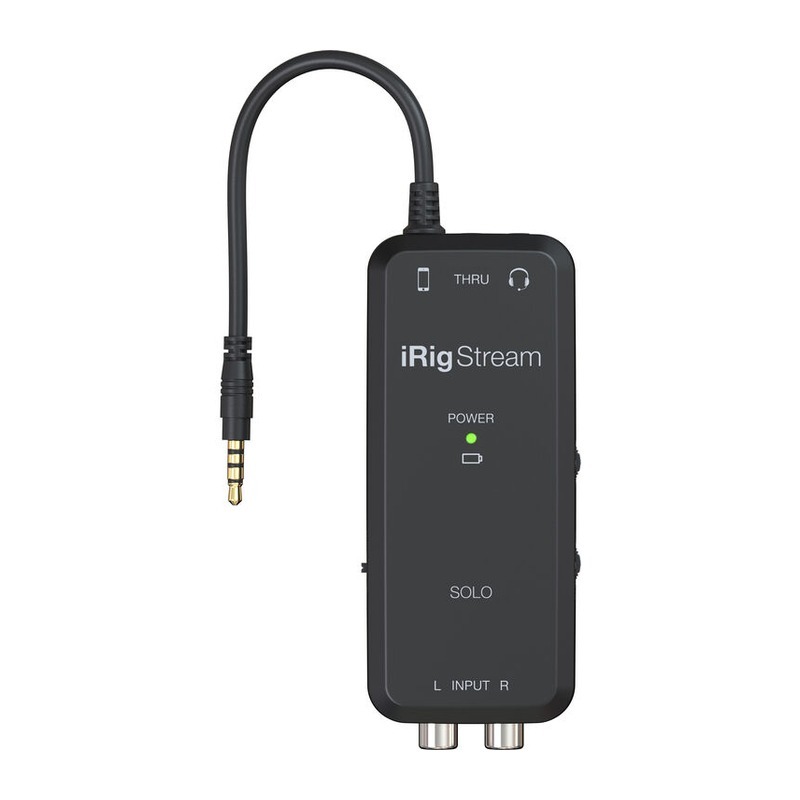 IK Multimedia iRig Stream Solo 行動錄音介面