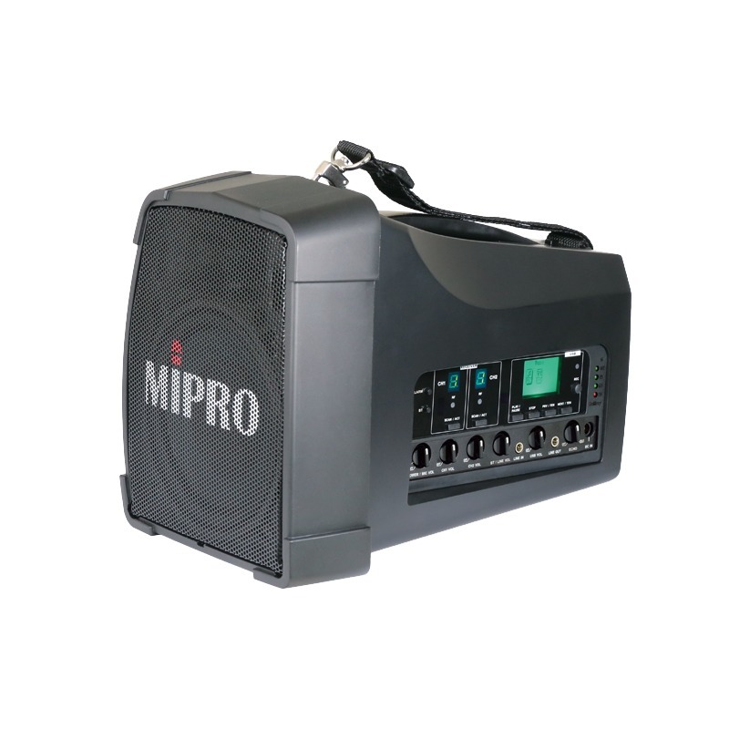 MIPRO MA-200D UHF｜雙頻道無線擴音機