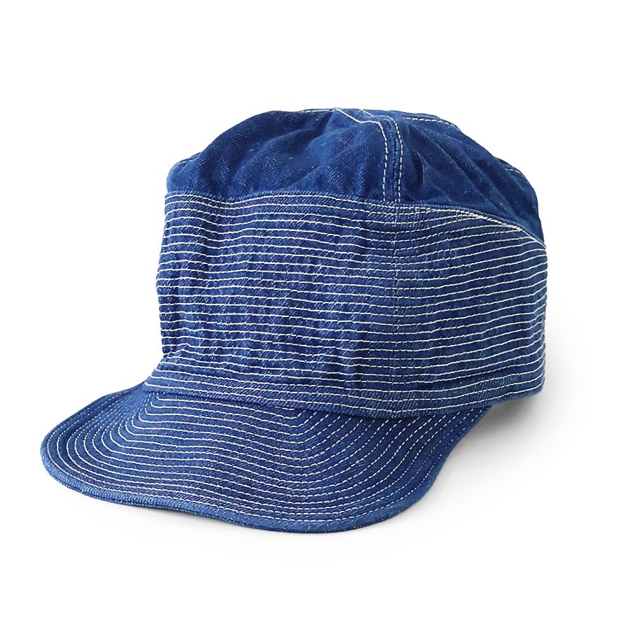 KAPITAL 11.5oz Denim Old Man and the Sea CAP - PRE ORDER ITEM (預訂中)
