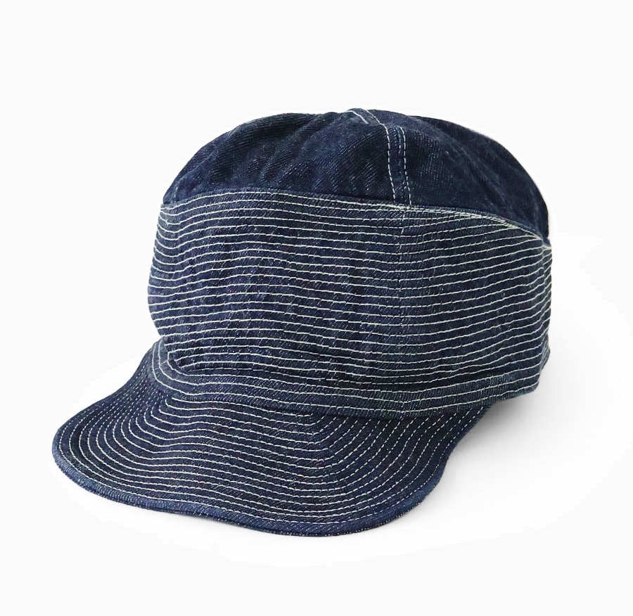 KAPITAL 11.5oz Denim Old Man and the Sea CAP - PRE ORDER ITEM (預訂中)