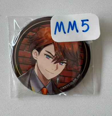 彩虹社 北見 襟章#MM5