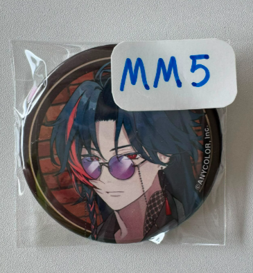 彩虹社 魁星 襟章#MM5