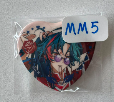 彩虹社 魁星 襟章#MM5